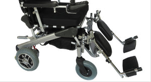 Justerbare benstøtter - el-kørestol